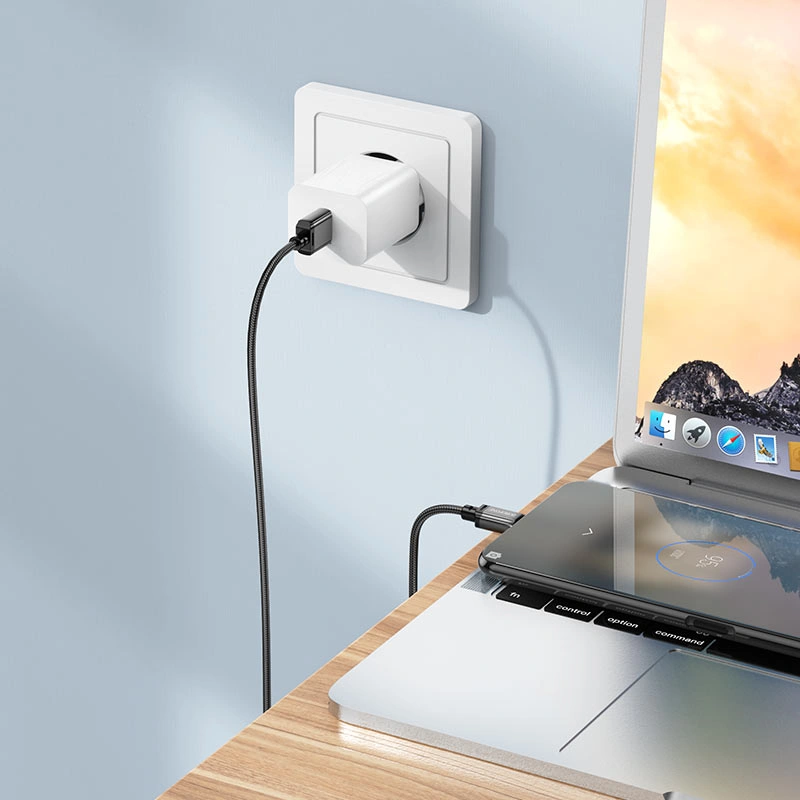 Кабель Borofone BX87 Sharp USB to Micro-USB 1m, Black. Фото 4