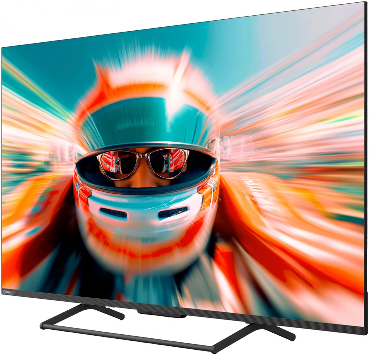 Телевизор Sber 43" Салют ТВ QLED 4K 2026, Чёрный (SDF-43UQ7000MBA). Фото 5