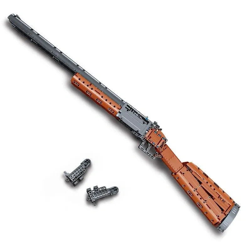 Конструктор Mould King Block Gun 14016. Двуствольный дробовик, 1015 детали. Фото 2