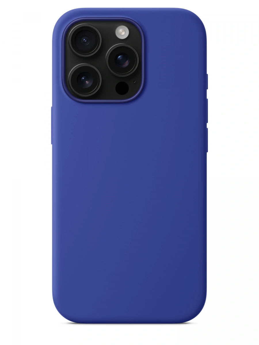 Накладка для iPhone 16 Pro Silicone Case With MagSafe, Ultramarine. Фото 3