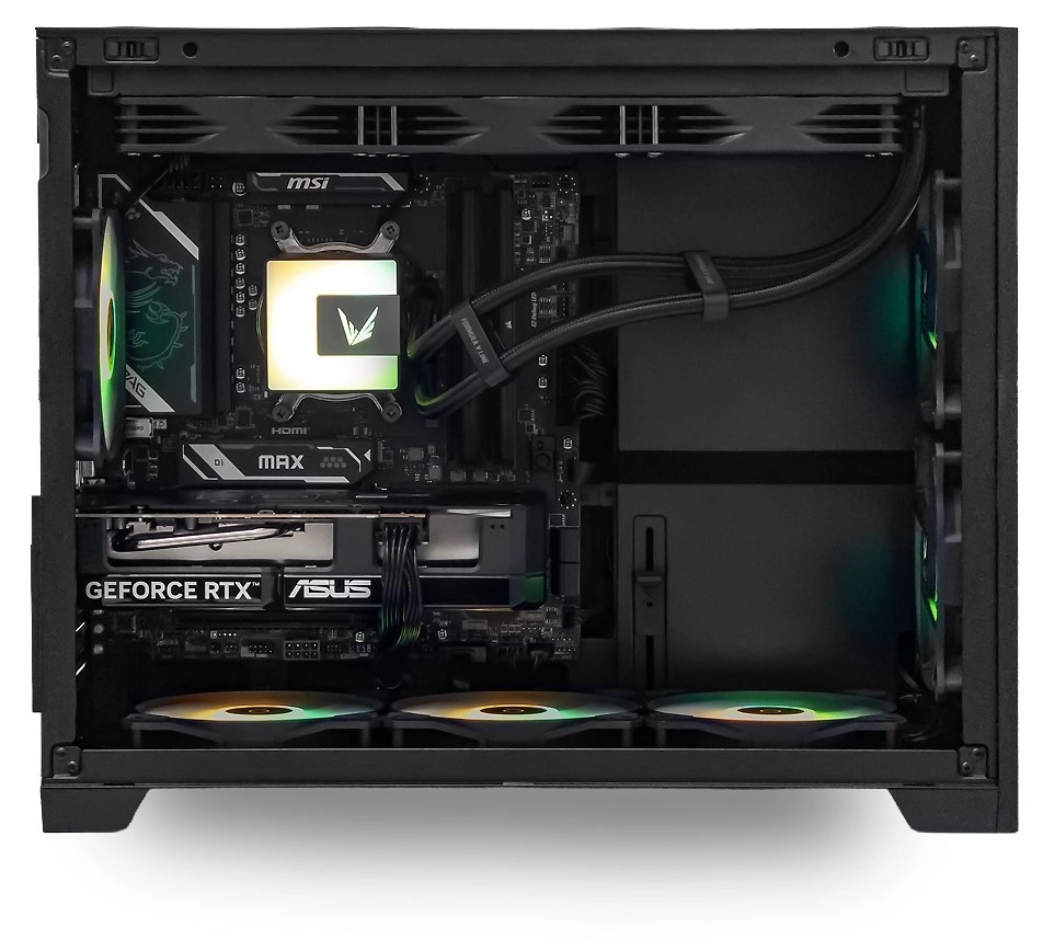 Системный блок CORE X (G6 Ryzen 5 7500F, 32Гб DDR5, RTX5060 Ti, SSD 1Тб M.2, MSI B850M Gaming Pro Max, 550Вт). Фото 3