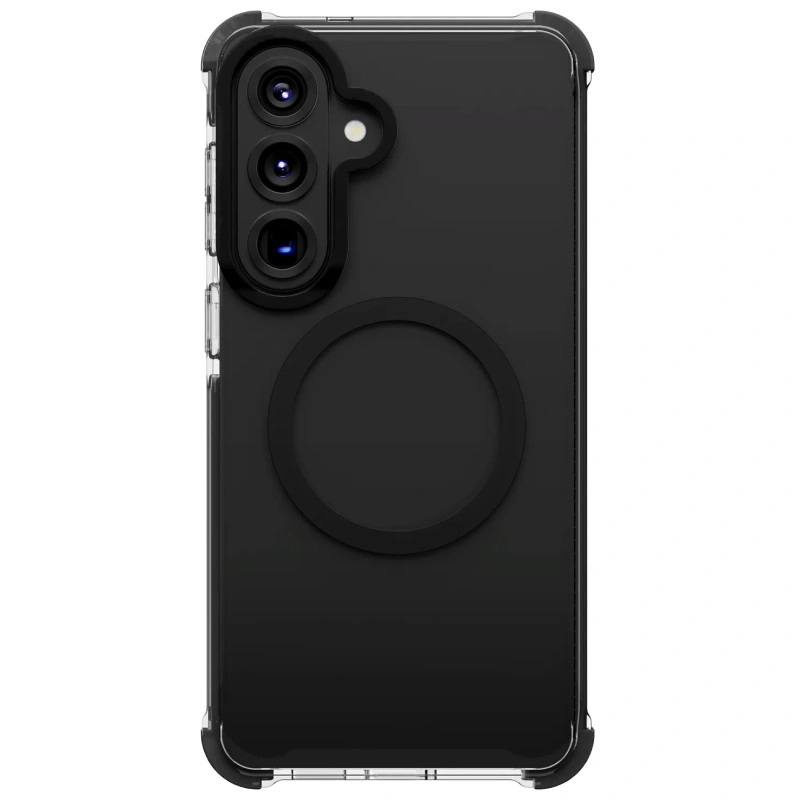 Накладка Uniq Combat Triple-Layer Defense (MagSafe) для Samsung Galaxy S26 Plus, Black (GS26PHYB-COMMCBLK). Фото 1