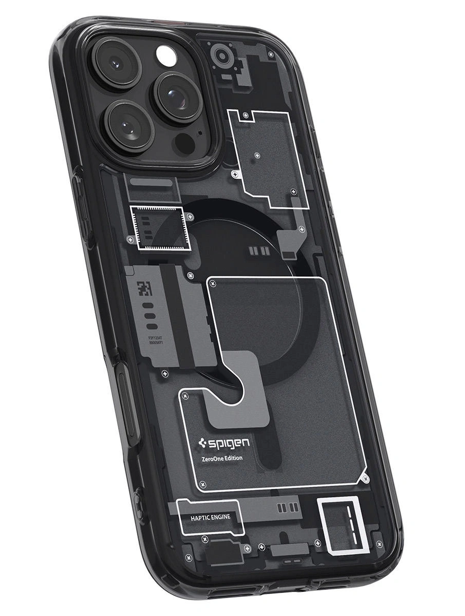 Накладка Spigen Ultra Hybrid MagSafe для iPhone 16 Pro Max, Zero One (ACS08004). Фото 4