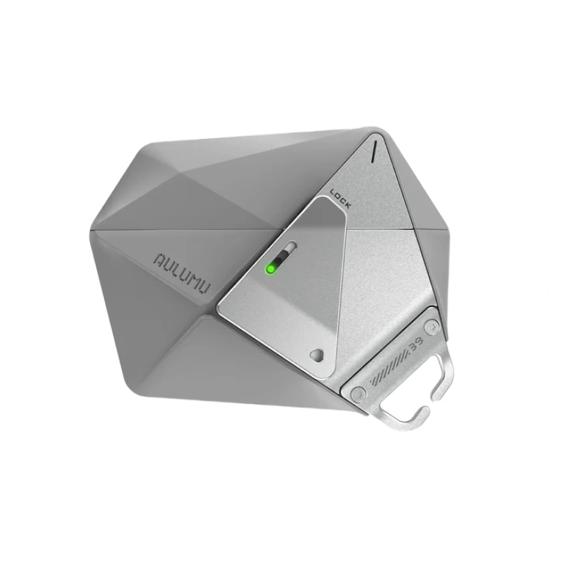 Чехол Aulumu A39 Geometric для AirPods Pro 3, Gray (UA-A39-GR). Фото 1