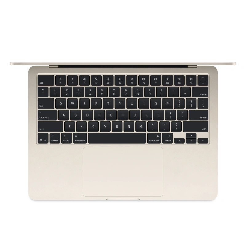 Apple MacBook Air 13" 2025 256Гб Сияющая звезда (MW0Y3) (M4, 10-ядер CPU/8-ядер GPU, 16 ГБ, 256 ГБ SSD) (Уцененный товар). Фото 2