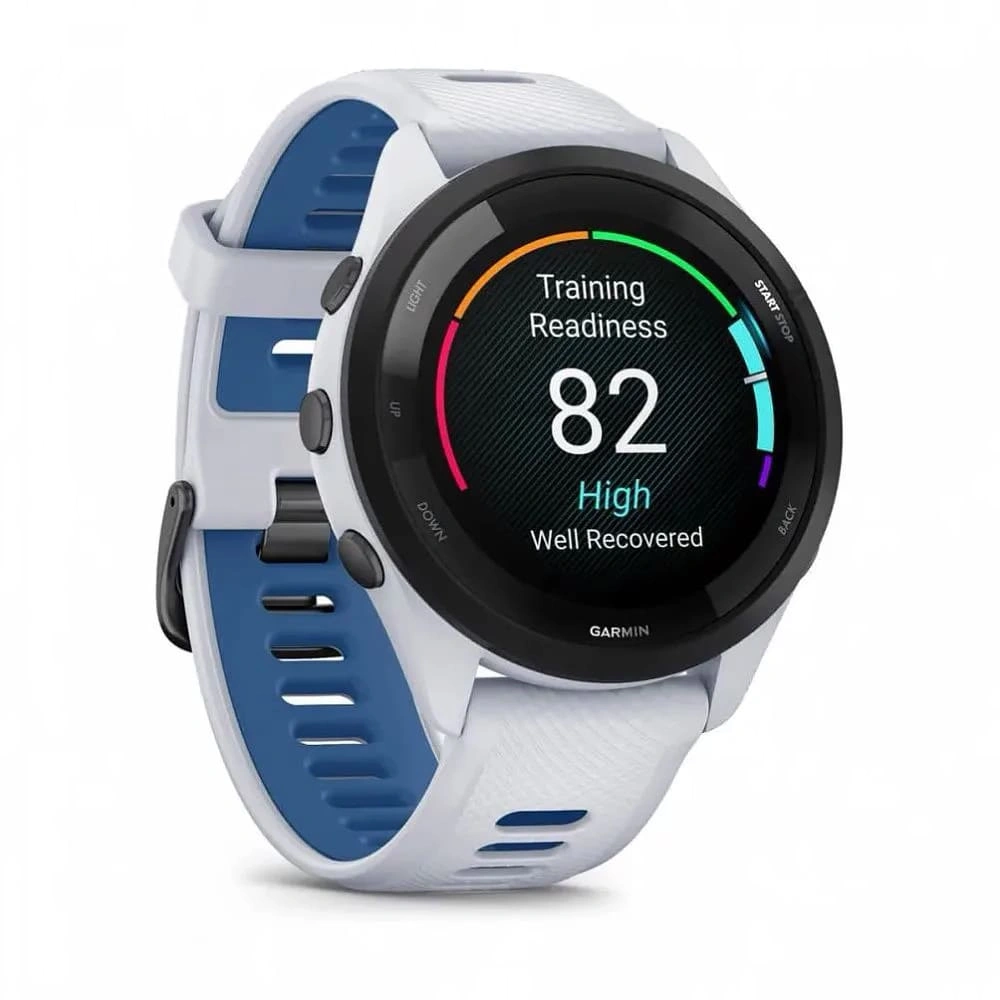 Умные часы Garmin Forerunner 265 Amoled Music White. Фото 3