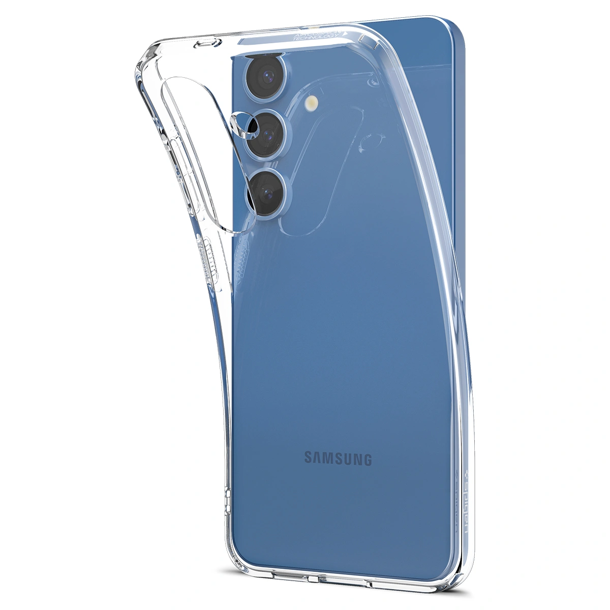 Накладка Spigen Liquid Crystal для Samsung Galaxy S25, Прозрачный (ACS08995). Фото 5