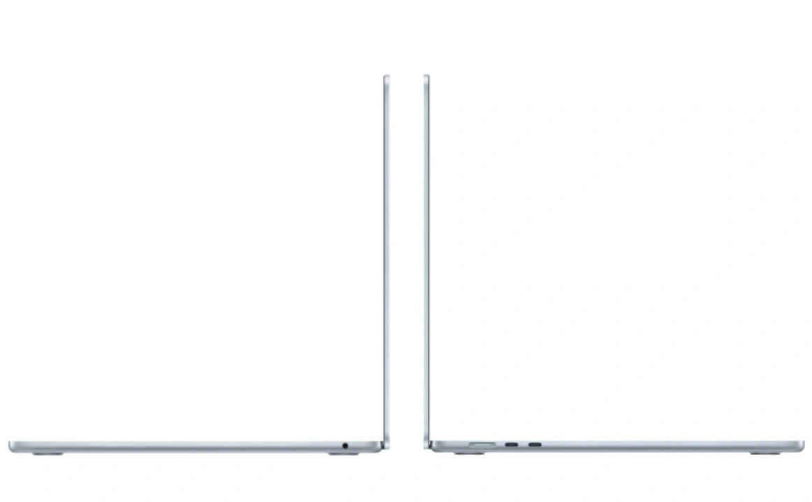 Apple MacBook Air 15" 2026 1Тб Небесно-голубой (MDVT4) (M5, 10C CPU/10C GPU, 16Гб, 1Тб SSD). Фото 6