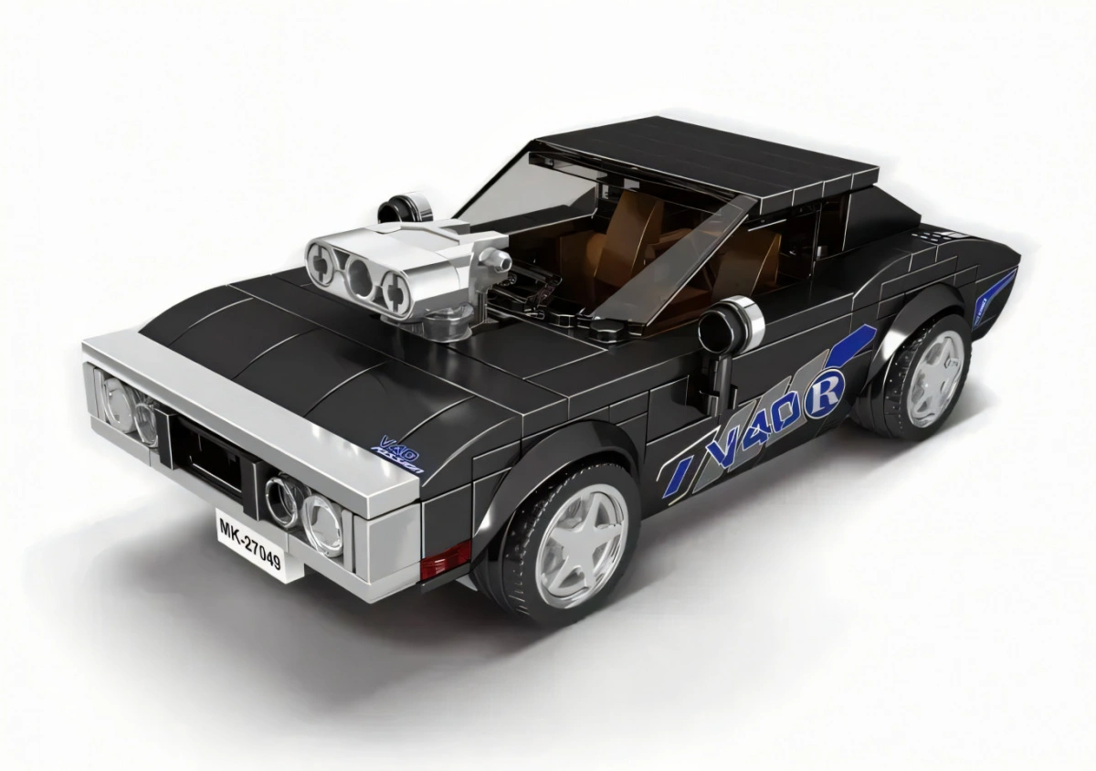 Конструктор Mould King Models 27049. Dodge Charger RT, 346 деталей. Фото 2