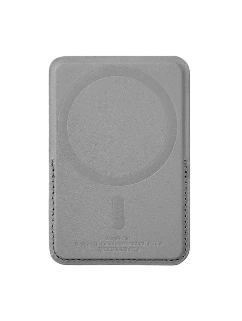 Чехол-бумажник Wiwu Magnetic Wallet With Stand MW-001, Серый. Фото 3