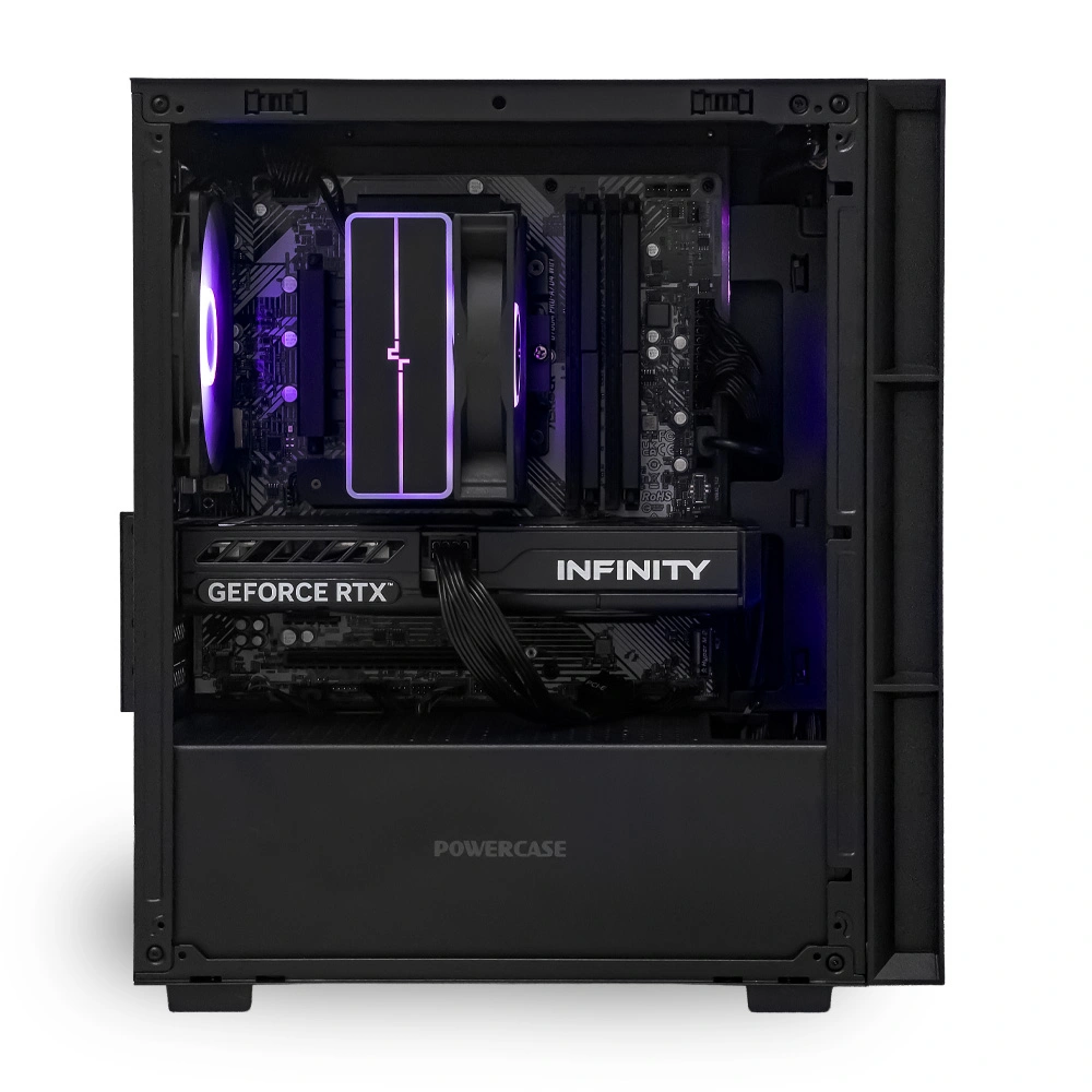 Системный блок CORE M (SM05 Intel Core i5-12400F, 32Gb DDR4, RTX5060, SSD 1Tb M.2, ASRock B760M Pro-A/D4 WiFi, 550Вт). Фото 2