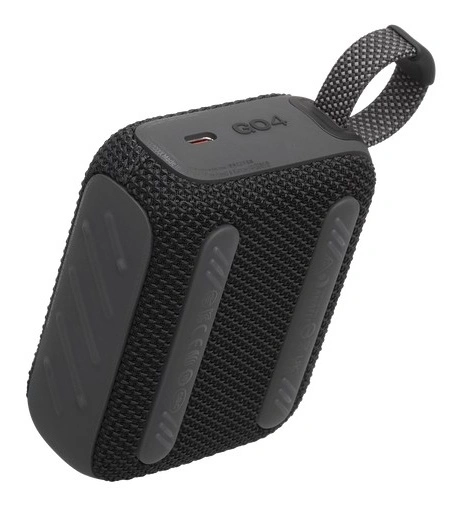 Беспроводная акустика JBL Go 4 Чёрная  (JBLGO4BLK). Фото 5