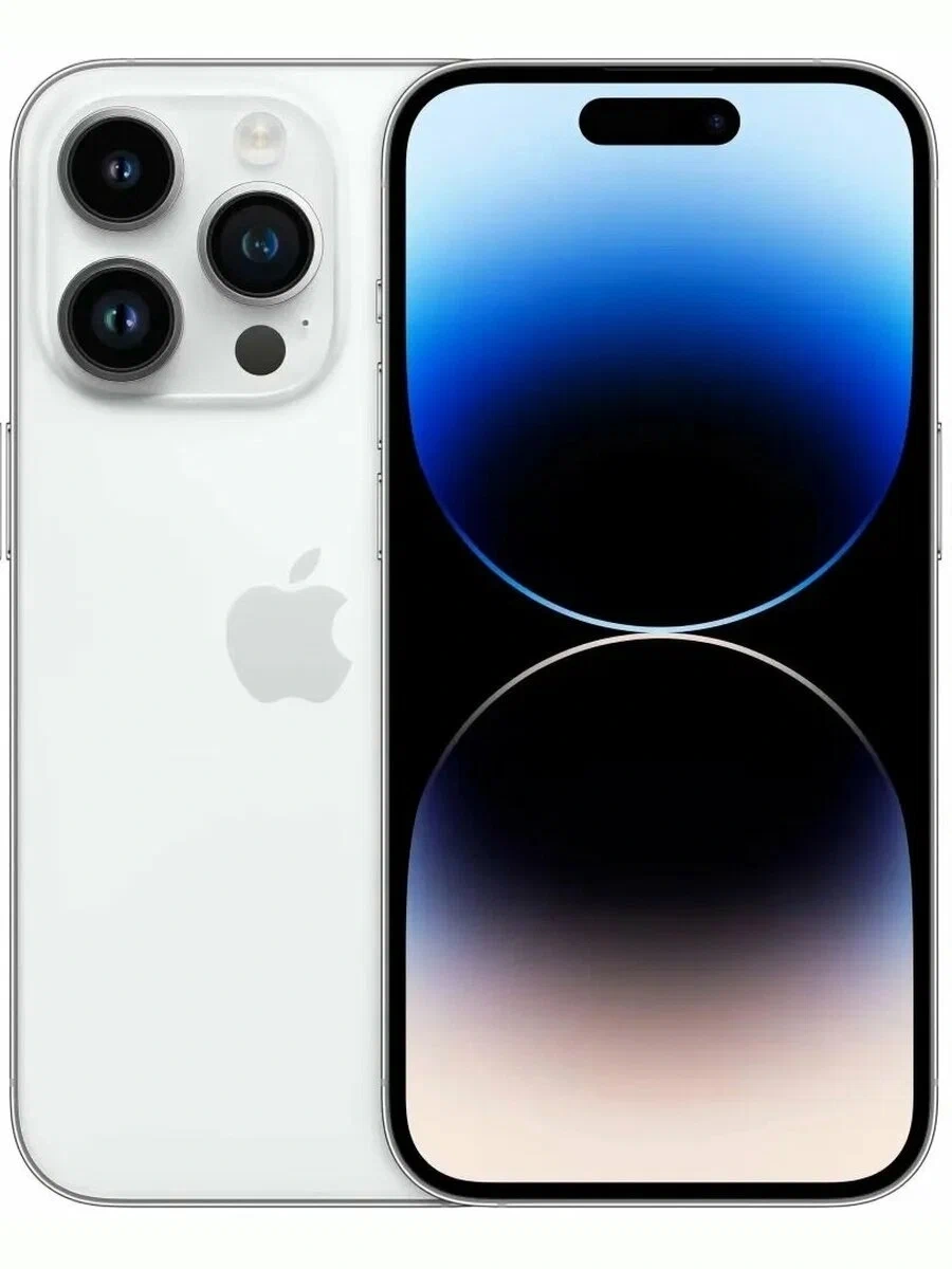 Смартфон Apple iPhone 14 Pro Max 128Gb Серебристый (esim+sim) (Уцененный товар). Фото 1