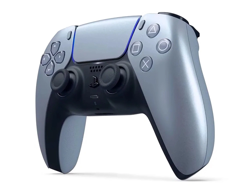 Беспроводной контроллер Sony DualSense (PS5), Sterling Silver (CFI-ZCT1W). Фото 2