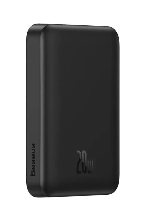 Внешний аккумулятор Baseus Magnetic Mini Air Wireless 10000mAh 20W (P10059001113-00), Чёрный. Фото 2