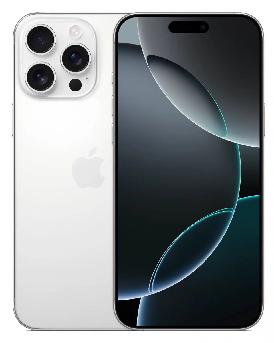 Смартфон Apple iPhone 16 Pro 256Gb White Titanium (eSIM+SIM) (Без RuStore). Фото 1