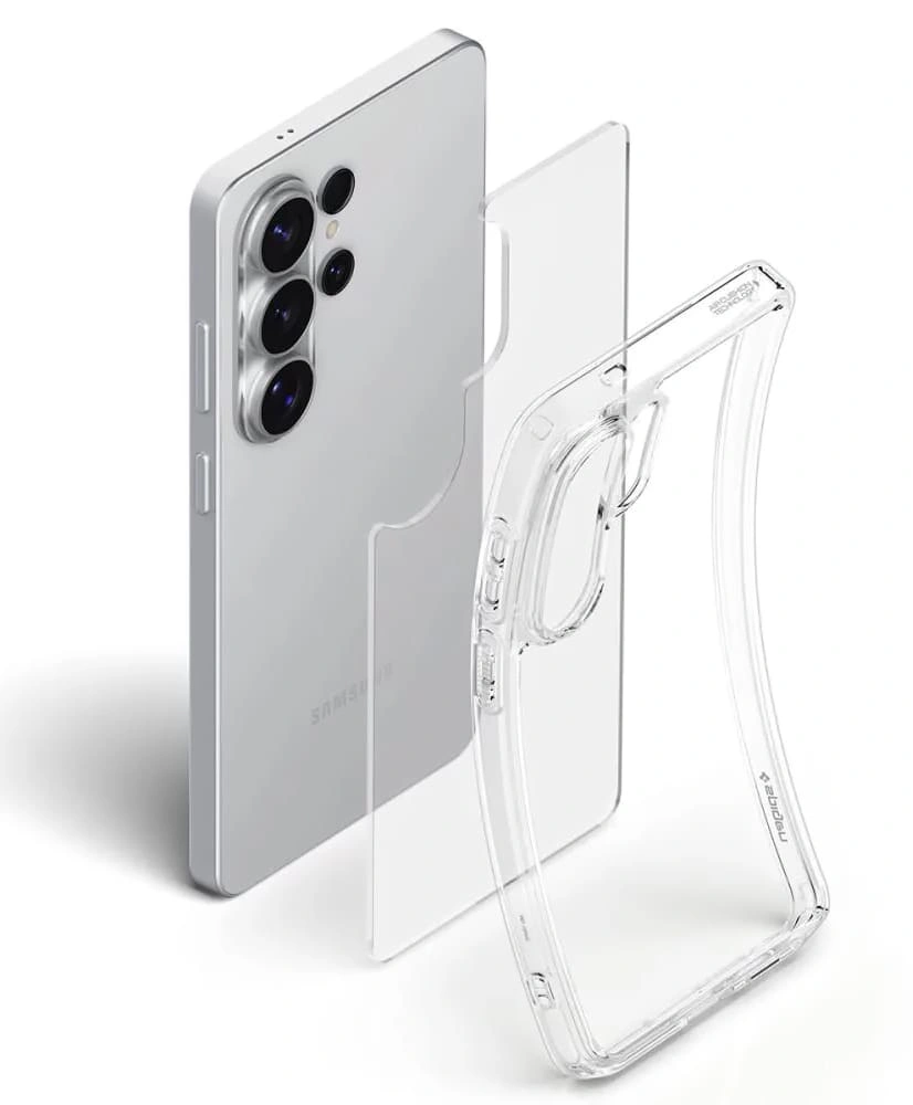 Накладка Spigen Ultra Hybrid для Samsung Galaxy S26 Ultra, Кристально прозрачная (ACS10677). Фото 3