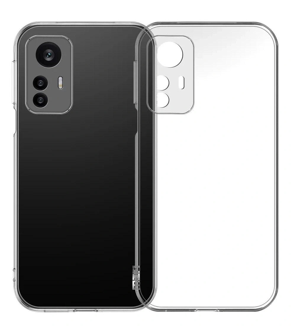 Накладка силиконовая для Redmi Note 12S, Прозрачная. Фото 1