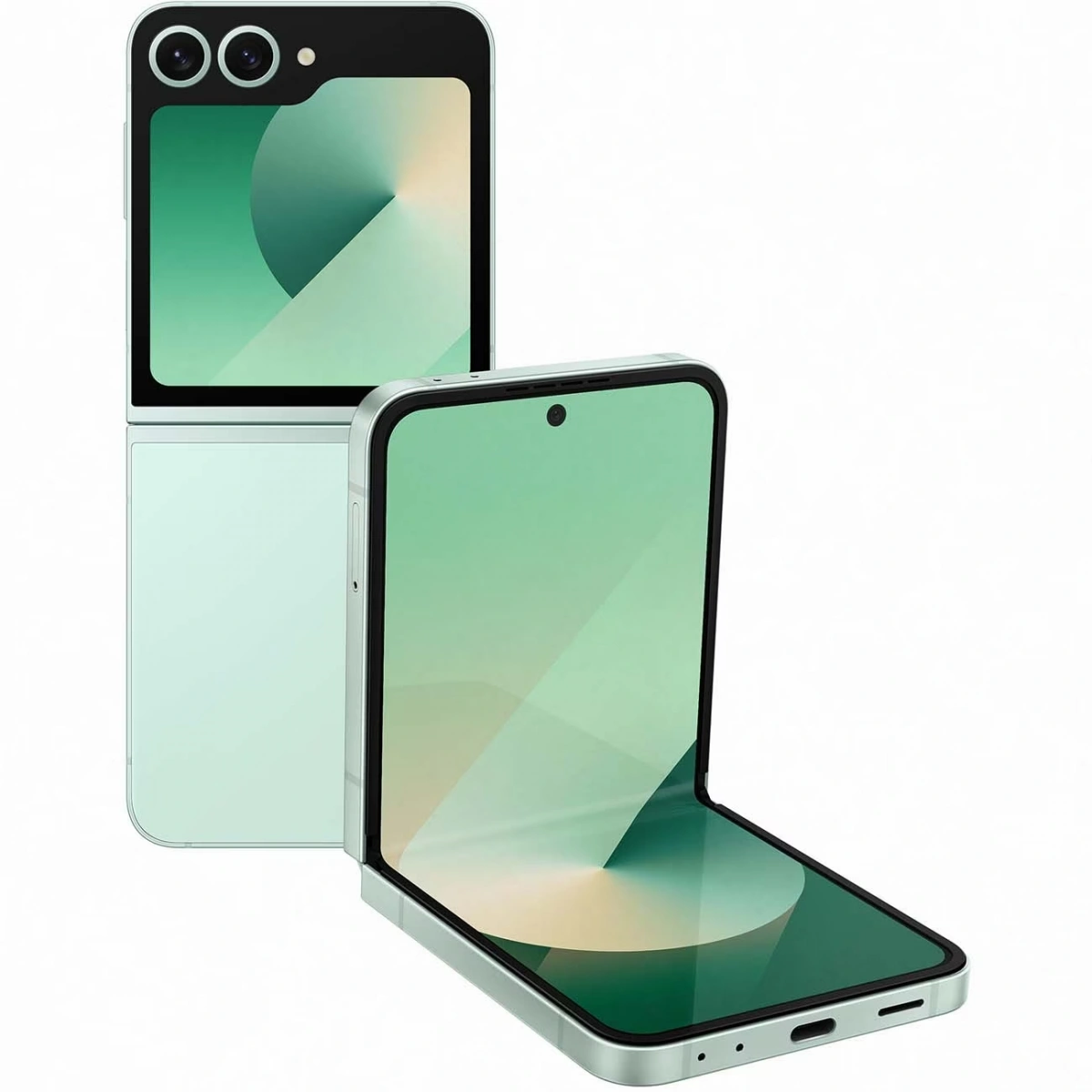 Смартфон Samsung Galaxy Z Flip6 12/256Гб Мятный (SM-F741B). Фото 1