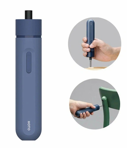 Отвертка электрическая XiaoMi HOTO Lithium Electric Screwdriver Lite QWLSD007, Синяя (HTE0005GL). Фото 4
