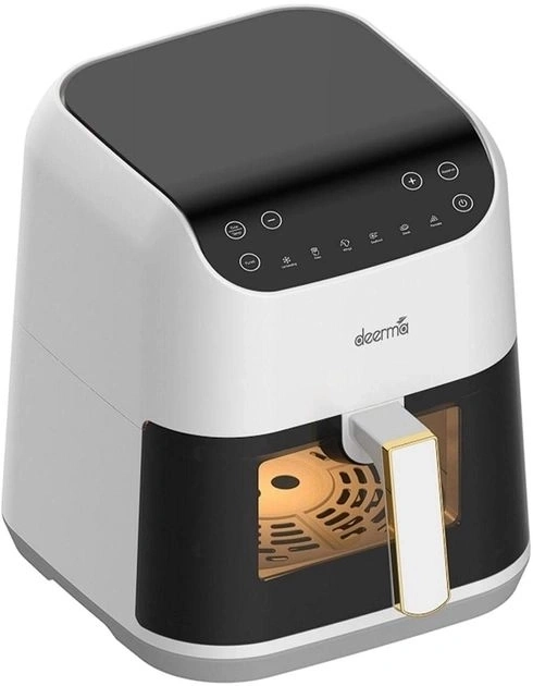 Аэрофритюрница Deerma Air Fryer KZ130, White (DEM-KZ130W). Фото 5