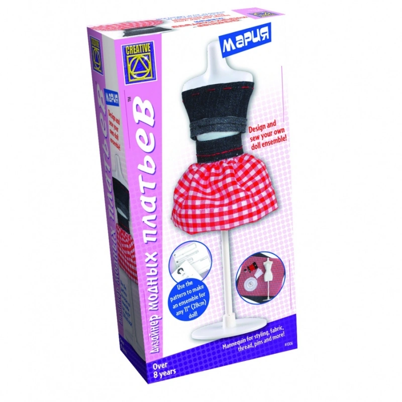 Набор для творчества CREATIVE Дизайнер модных платьев Мария 1006. Фото 1