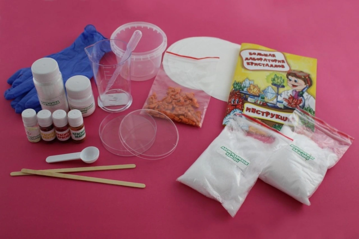 Набор Большая Лаборатория Кристаллов. Фото 3