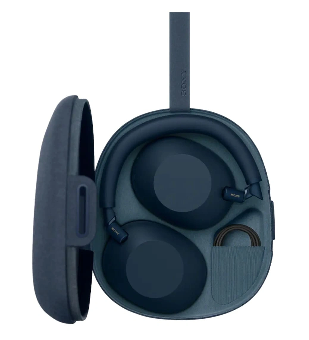 Беспроводные наушники Sony WH-1000XM6/LM с шумоподавлением,  Синие. Фото 7