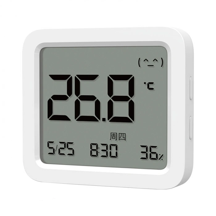 Датчик температуры и влажности Mijia Smart Thermometer and Hygrometer 3 MJWSD05MMC . Фото 1