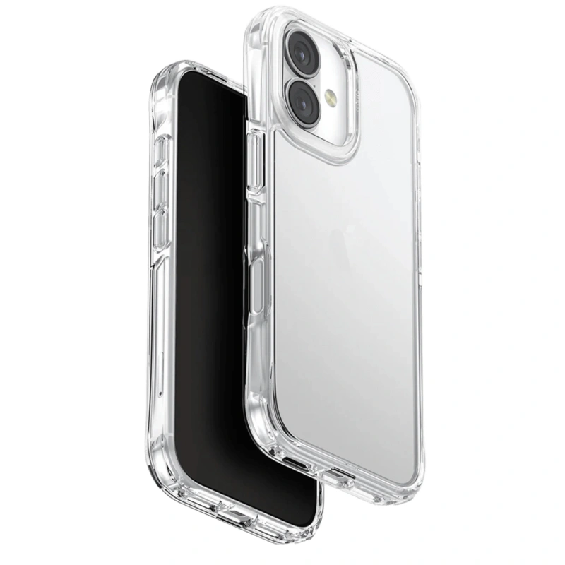 Накладка Uniq LifePro Xtreme для iPhone 17, Crystal Clear (IP6.3(2025)-LPRXCCLR). Фото 1