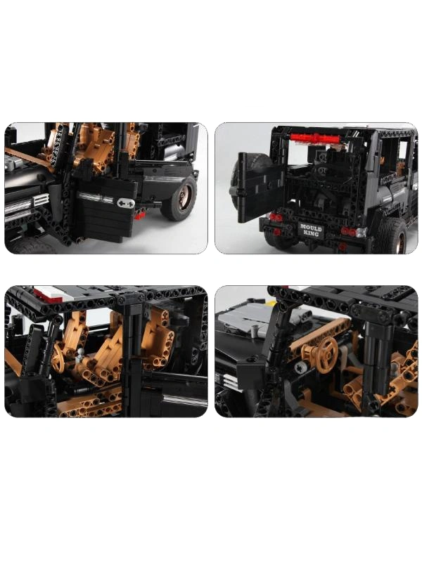 Конструктор Mould King Models (13068) Mercedes-benz Gelandewagen G65 (Static version), 1722 детали. Фото 4