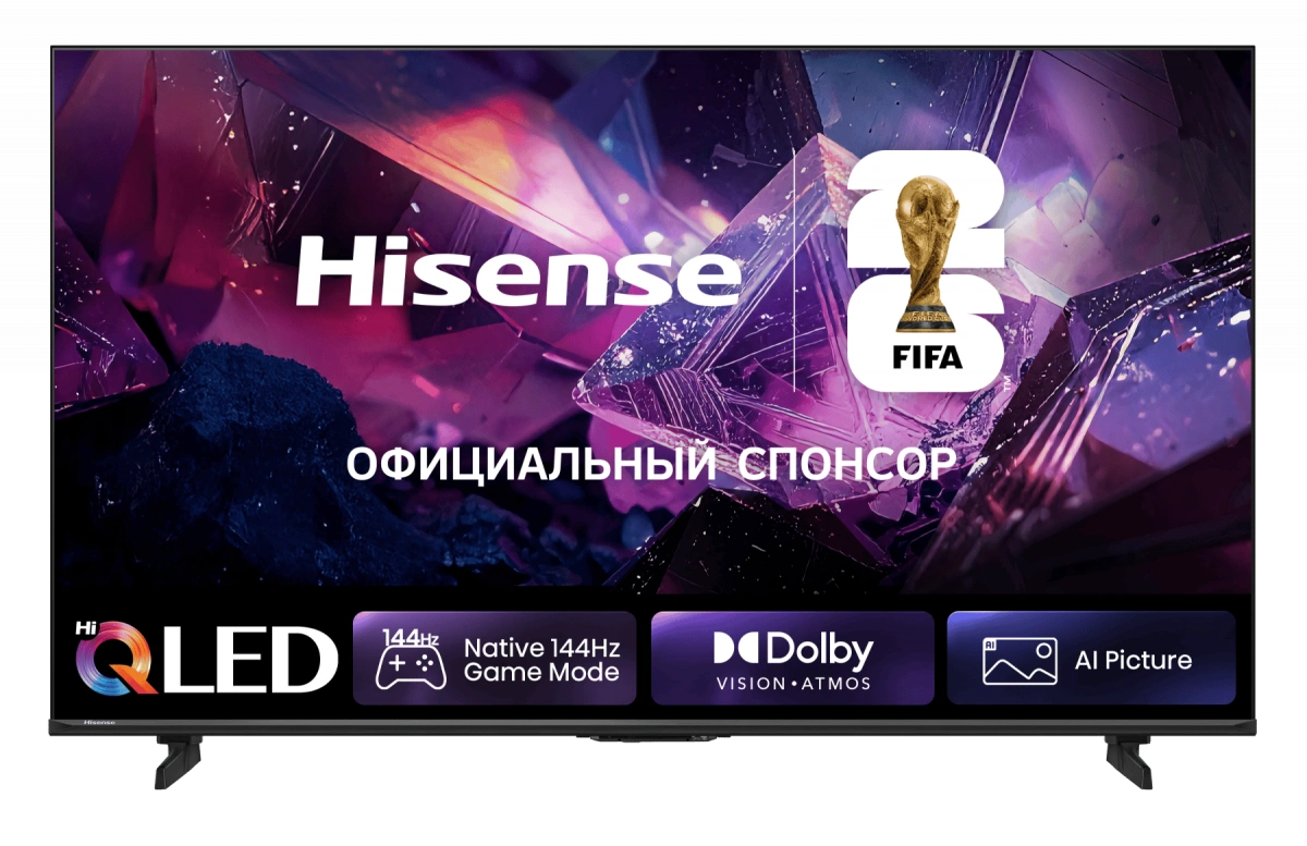 Телевизор Hisense 65E7S Pro (2026) 65" 4K UHD QLED Smart TV. Фото 1