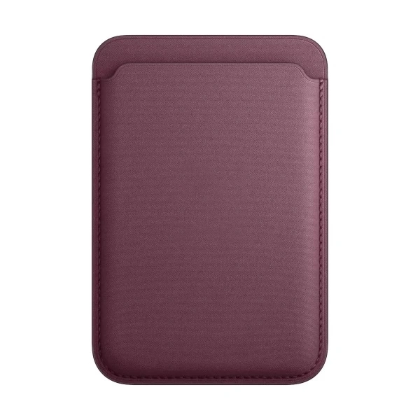 Магнитный бумажник Fine Woven Wallet MagSafe для iPhone, Mulberry. Фото 1