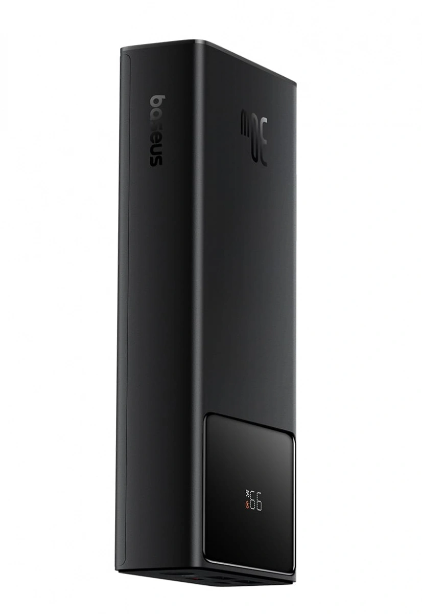 Внешний аккумулятор Baseus Star-Lord Digital Display Fast Charging Power Bank 20000mAh 30W с кабелем, Чёрный (P10022904113-00). Фото 3
