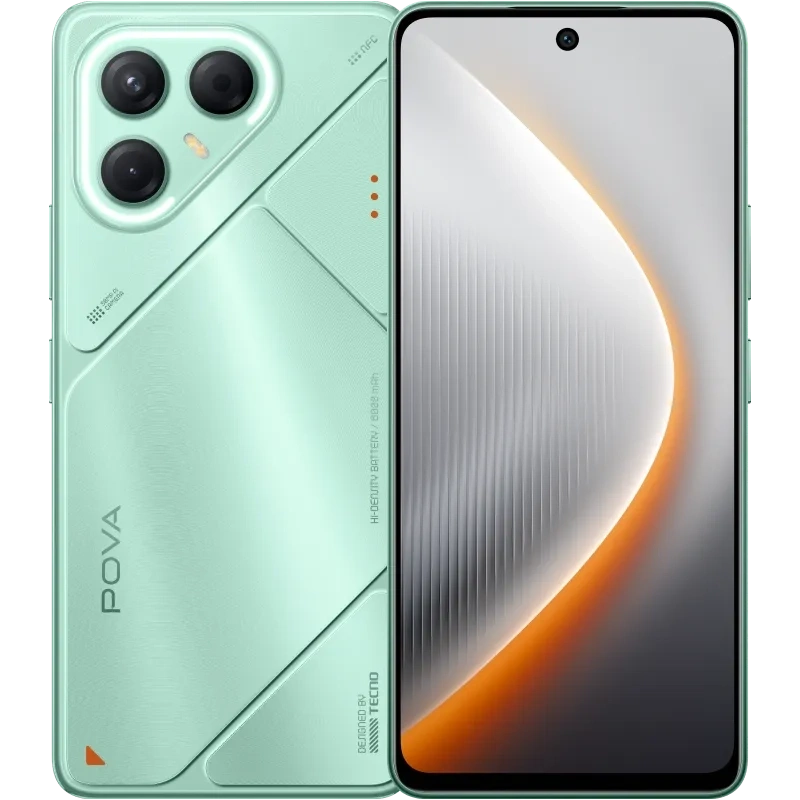Смартфон Tecno Pova 7 8/256Гб Зелёный оазис. Фото 1