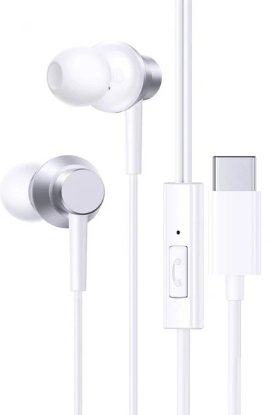 Наушники Baseus Encok CZ11 Wired Earphones Type-C, White (A00164300213-Z1). Фото 1