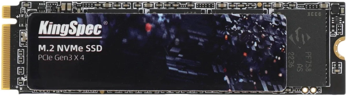 SSD накопитель KINGSPEC NE-512 512ГБ, M.2 2280, PCIe 3.0 x4. Фото 1