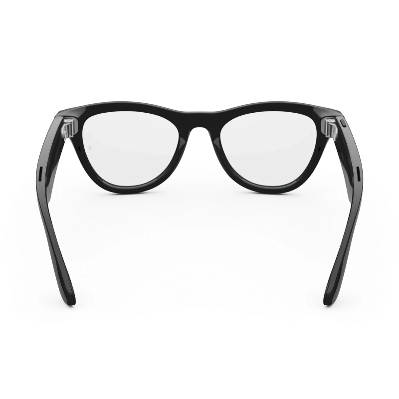 Умные очки Ray Ban Skyler (Gen 2) RW4014 Shiny Black/Clear 150-52mm (601/SB52). Фото 4