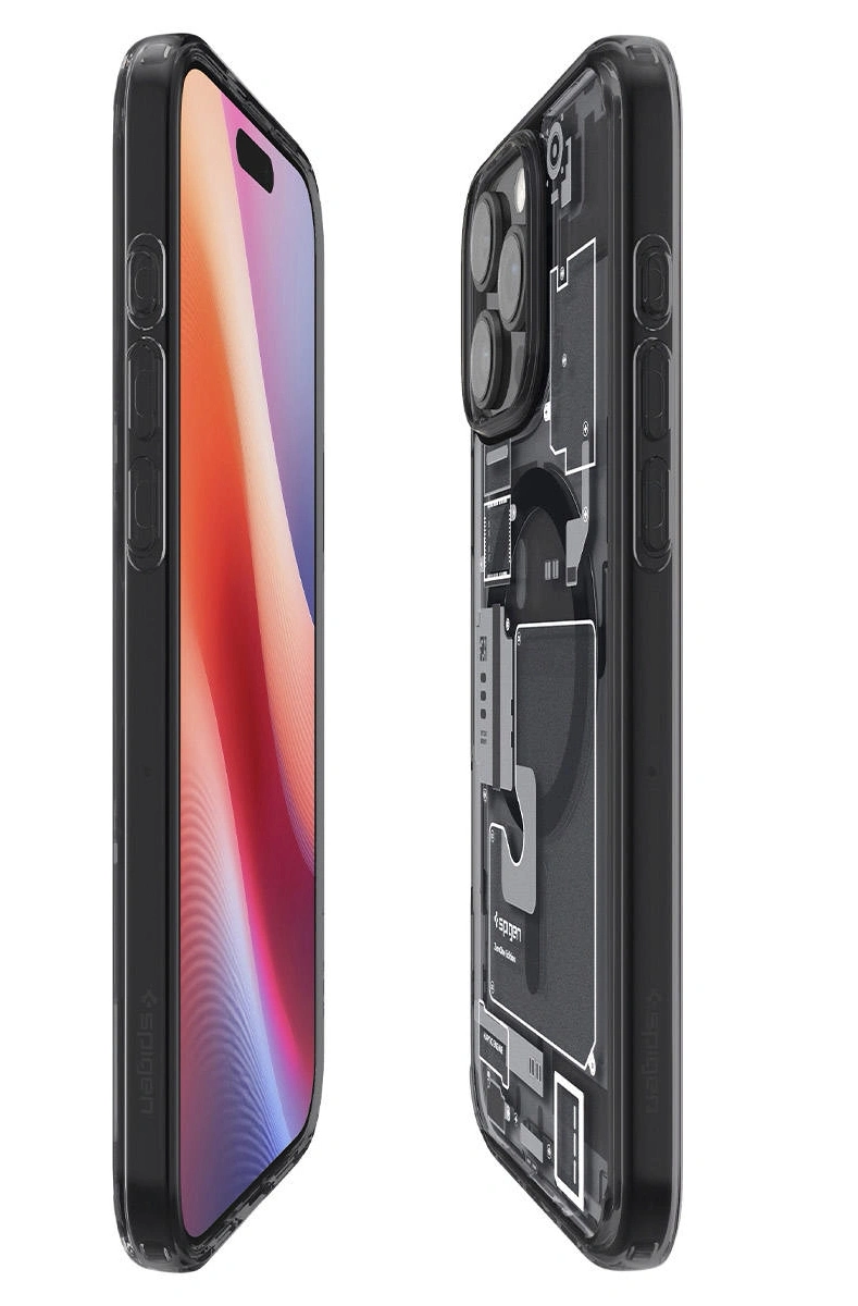 Накладка Spigen Ultra Hybrid MagSafe для iPhone 16 Pro, Zero One (ACS08135). Фото 5