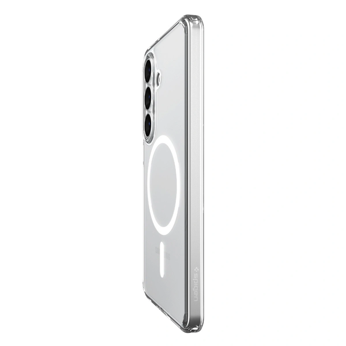 Накладка Spigen Ultra Hybrid (MagSafe) для Samsung Galaxy S26, Прозрачный (ACS10734). Фото 4
