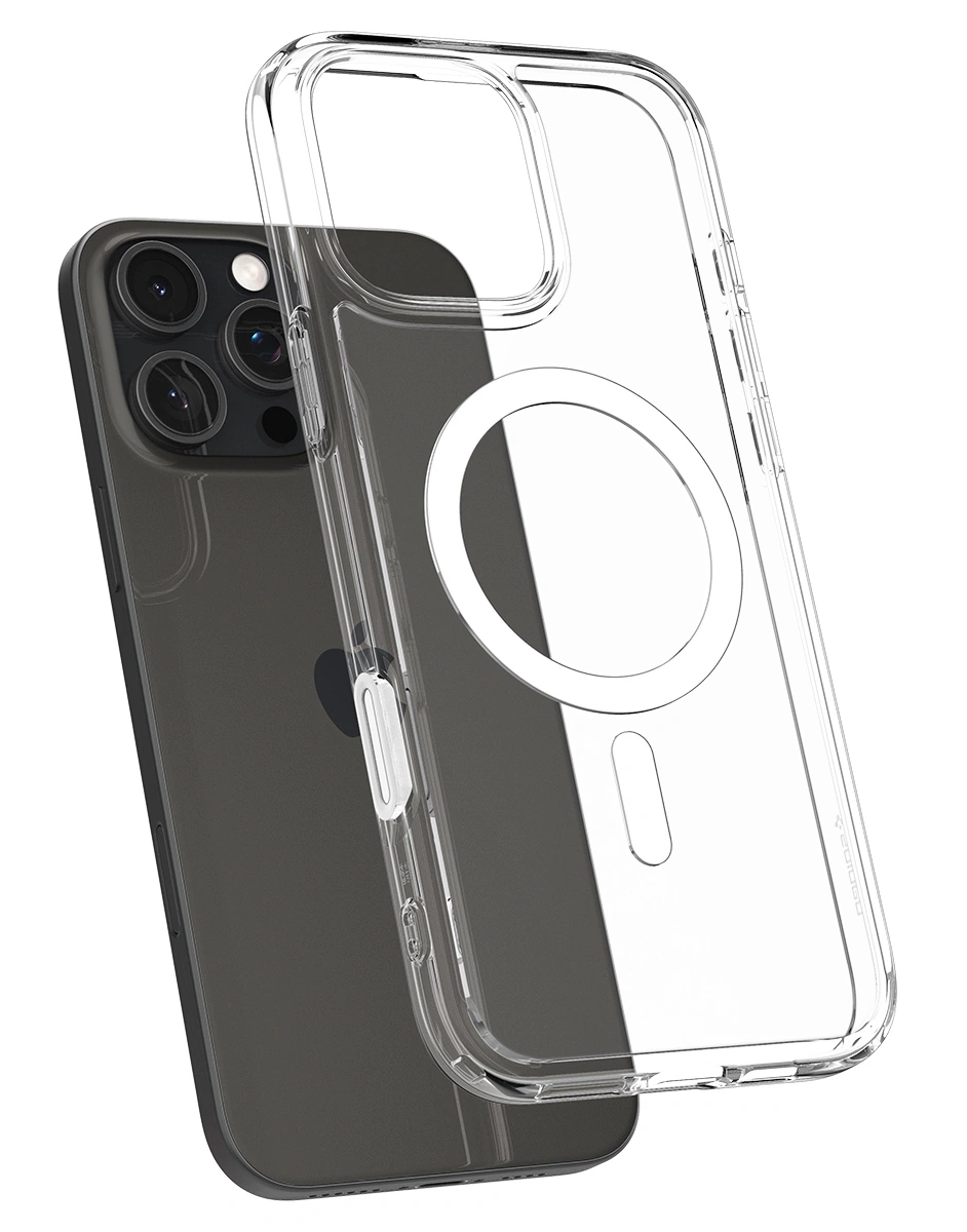 Накладка Spigen Ultra Hybrid T (MagSafe) для iPhone 16 Pro, White (ACS08512). Фото 6