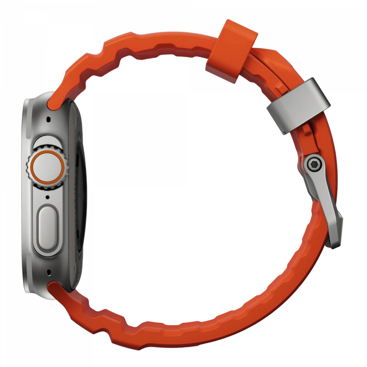 Ремешок Nomad Rocky Point Band для Apple Watch 42/44/45/49мм, Natural/Magma (NM014872858). Фото 3