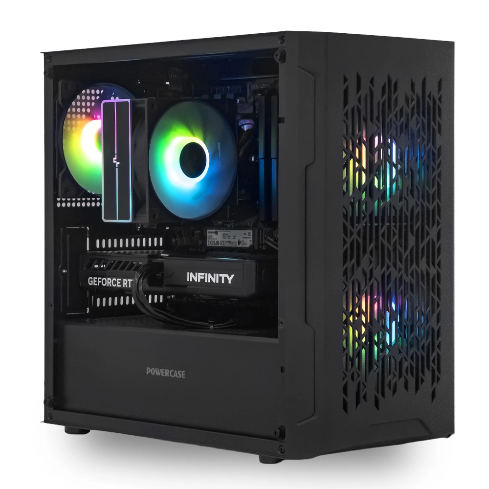 Системный блок CORE M (D3B Ryzen 5 5600, 32Gb DDR4, RTX5060, SSD 1Tb M.2, Gigabyte B550M DS3H AC R2, 550Вт). Фото 1