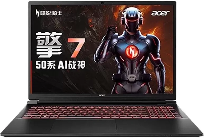 Ноутбук Acer Shadow Knight, Чёрный (N25JC4) (16", Intel Core i7-14650HX, 32 Гб, 1 Тб SSD, GeForce RTX 5060, Windows 11). Фото 1