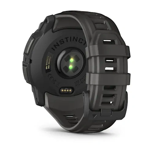 Умные часы Garmin Instinct 3 50mm, Amoled, Black with Charcoal Band (010-03020-40). Фото 5