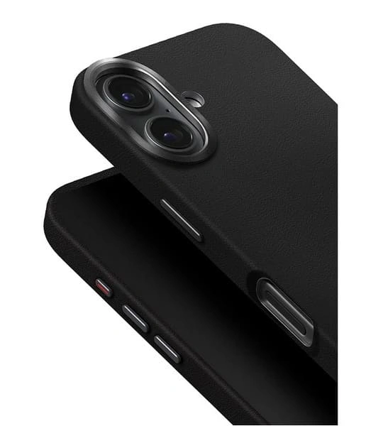 Накладка Uniq Lyden Magsafe для iPhone 17, Dallas Black (IP6.3(2025)-LYDMDBLK). Фото 2