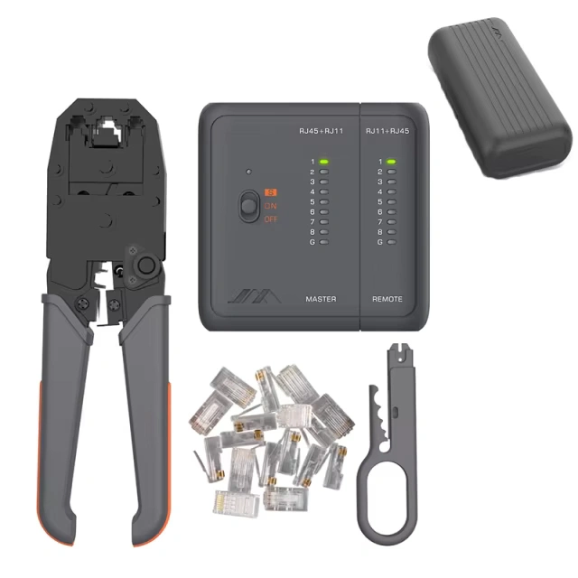 Набор инструментов JimiHome Network Tool Kit Wire Stripping (JM-GTW5N), Серый. Фото 1