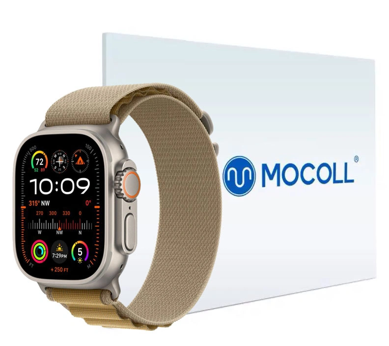 Защитная плёнка Mocoll (Recovery Clear) для Apple Watch Ultra, Прозрачная. Фото 1