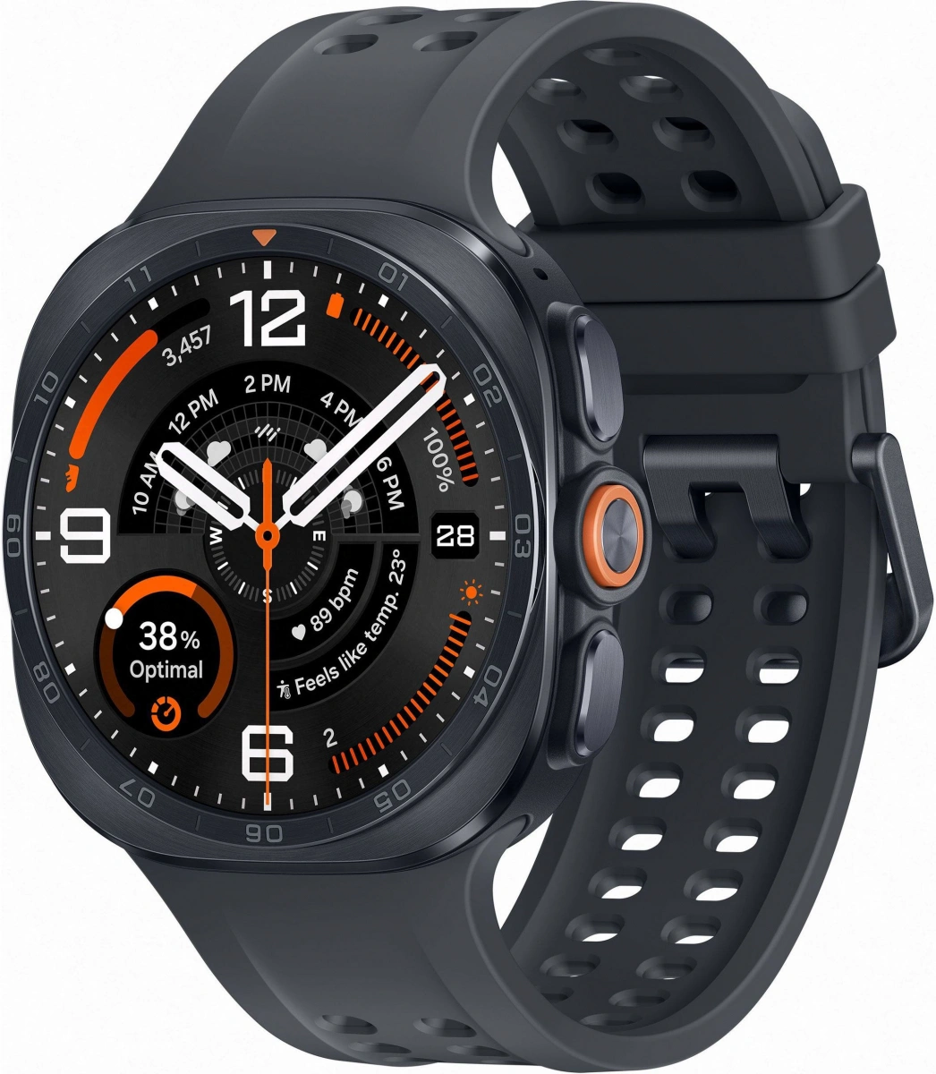 Умные часы Samsung Galaxy Watch Ultra2 LTE 47 мм, Чёрный Титан (SM-L715F). Фото 1