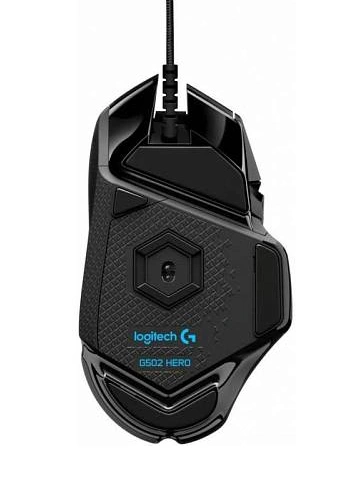 Мышь проводная Logitech G502 Hero Gaming Mouse, Чёрная. Фото 4